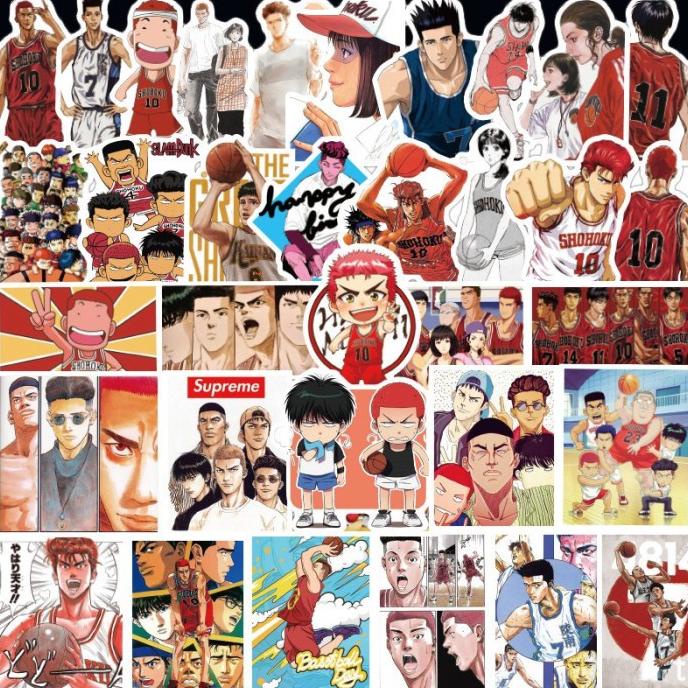 

`````````] SD003 Sticker Stiker Anime Manga Cosplay Jepang Slam Dunk