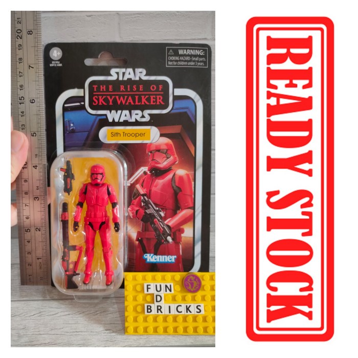 ✅Baru Hasbro Star Wars Kenner The Rise Of Skywaker Sith Trooper Terbatas