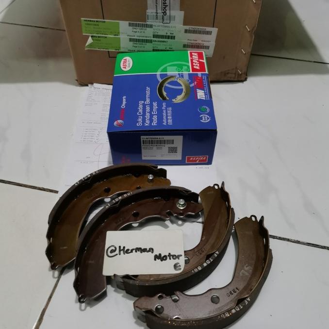 Kampas Rem Belakang Tdw Akebono Avanza - Xenia Brake Shoe Original
