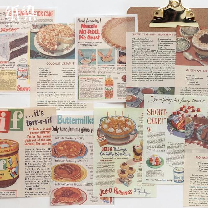 

.........] JRN026 Deco Paper Classic Retro Vintage Dairy Journal Scrapbook