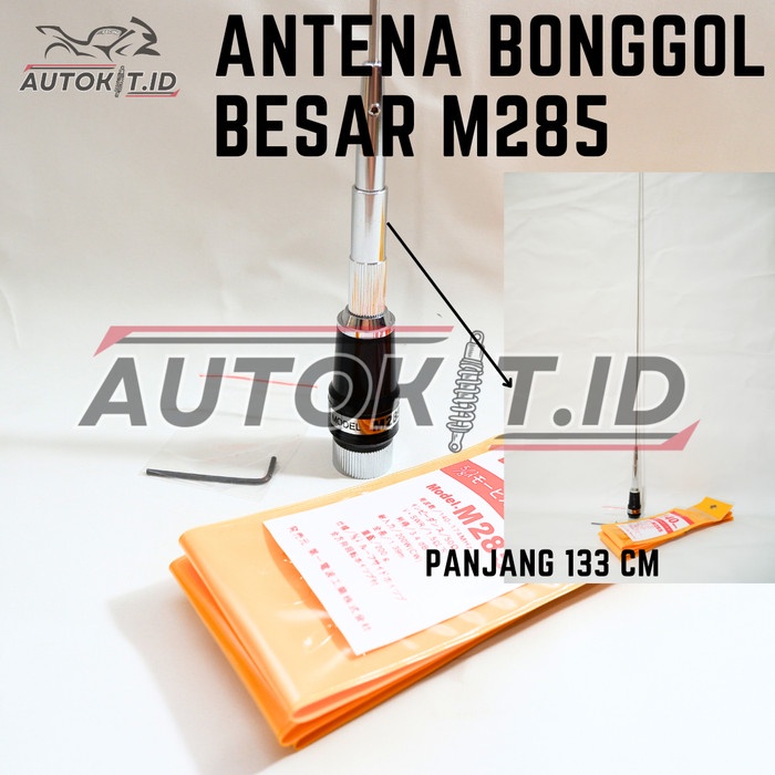 Antena Mobile Rig M285 Vhf Orari