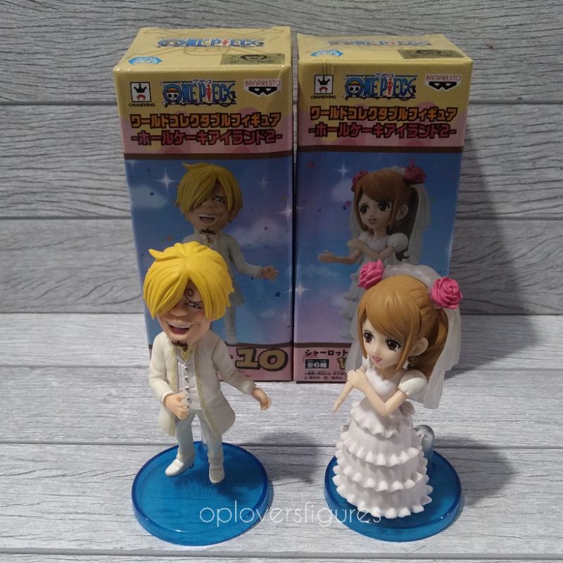 WCF ONE PIECE SANJI & PUDDING WEDDING