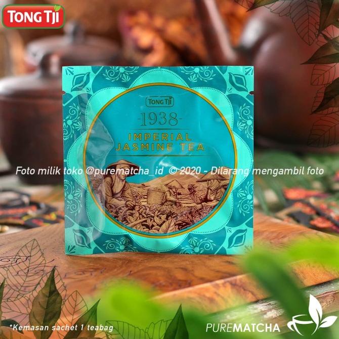 

Tong Tji Imperial Jasmine Tea Box 1 Teabag Pyramid Teh Celup Melati Kode 385