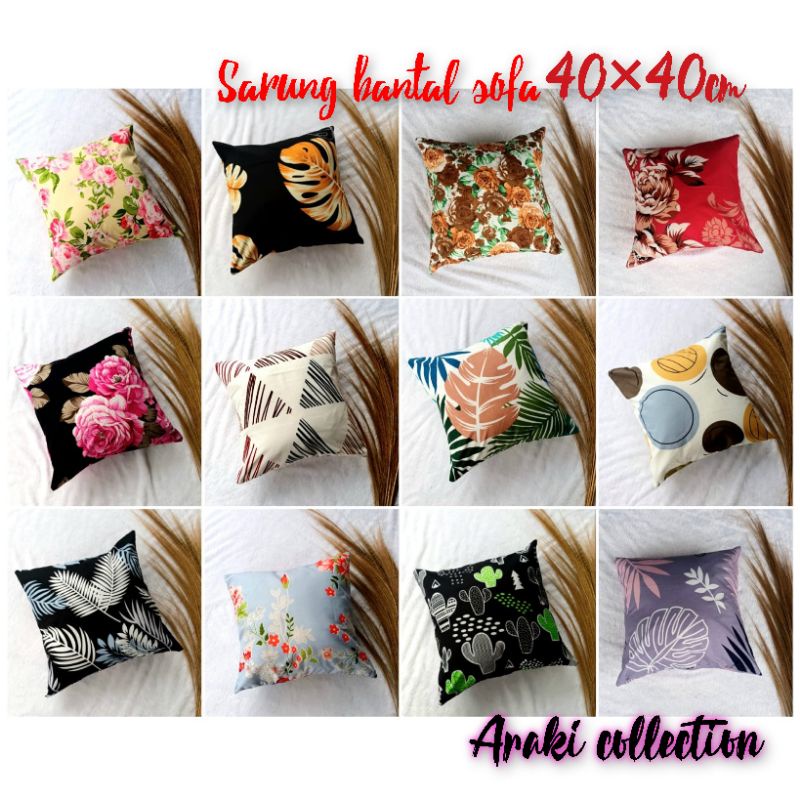 Sarung Bantal Kursi Sofa Tamu