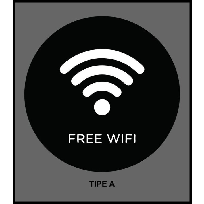 

BEST DEAL FREE WIFI | SIGN BOARD AKRILIK | PAPAN TANDA WIFI | SIGN LABEL WIFI !!!!!!!