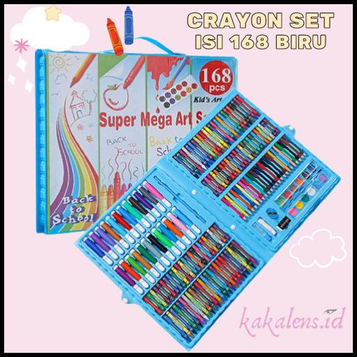 

GRATIS ONGKIR CRAYON 168 PCS SET ALAT GAMBAR ALAT TULIS & LUKIS MENGGAMBAR MELUKIS