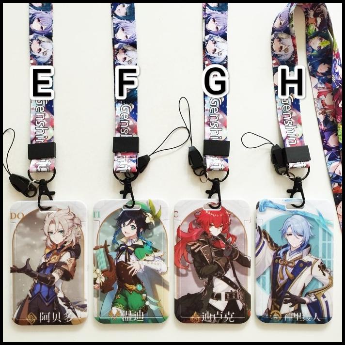 

TERBARU CARD HOLDER NAME TAG LANYARD / KALUNG WADAH KARTU GENSHIN IMPACT 3 !!!