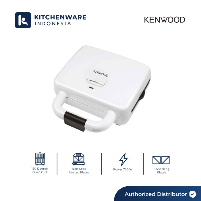 [Baru] Kenwood Smp84.G0Wh Sandwich Maker - Mesin Pembuat Sandwich Smp 84 Diskon