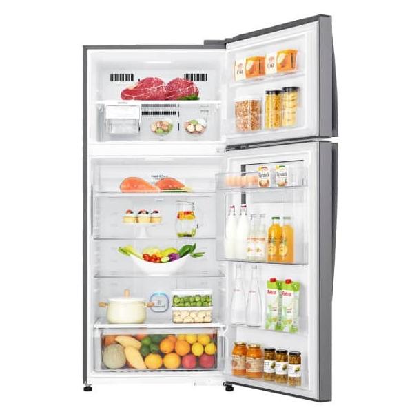 Kulkas LG 2 pintu GNA702HLHU kulkas inverter LG GNA702 702HLHU LG Kode Yp 1223