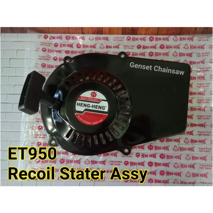 ET950 RECOIL STATER STATAR ASSY TARIKAN ENGKOL GENSET 2 TAK