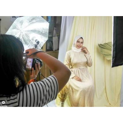 Background Foto Studio Polos / Background Foto Kain - 2.4 x 3 Meter