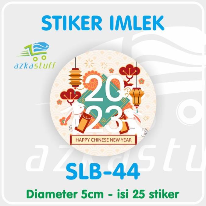 

Stiker Imlek - Sticker Chinese New Year - Stiker Hampers Imlek Berkualitas
