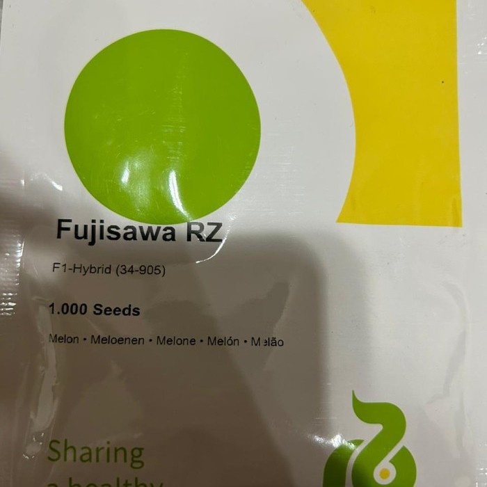 Benih Melon Rz 34-905 Fujisawa - 1000 Kemasan Ori