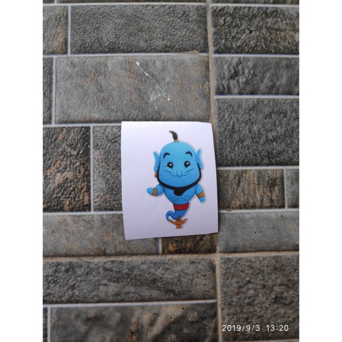 

Terlaris - Stiker Vinyl Karakter Jinny Aladdin Chibi HP Motor Helm Laptop Buku