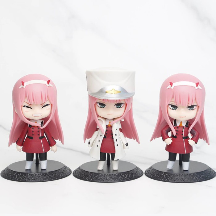 Figure Darling In The Franxx Figure Zero Two Set 3 Pcs