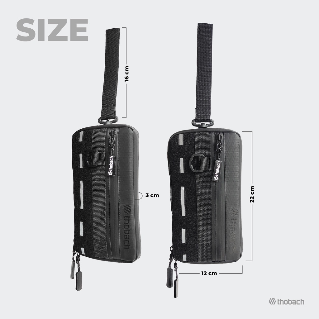 Thobach-Sling Pouch Sling Phone Bimo Waterproof Etro Dompet Pria Wanita