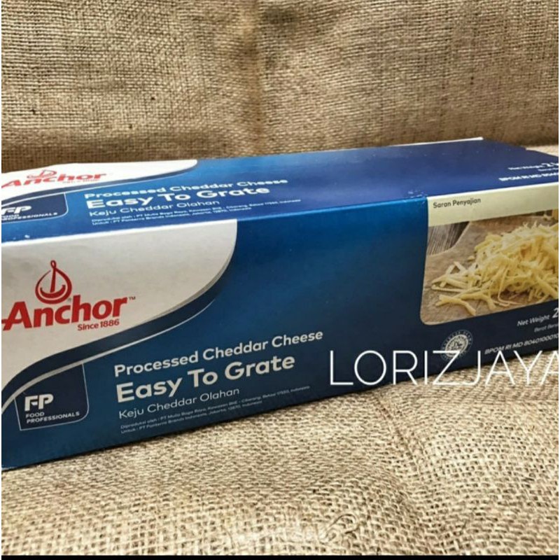 Repa Anchor Keju Cheddar 500Gr