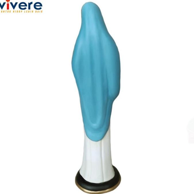 ORIGINAL Patung Maria Bunda dan Bayi Yesus 20 cm Warna