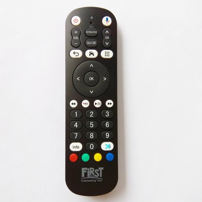 Remot Remote Stb Firstmedia First Media X1 Smart Box 4K Original Asli Kode 1067
