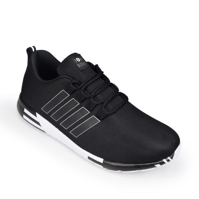 TOMKINS Banshee - Hitam Putih Sepatu Anak Remaja Sneakers Olahraga