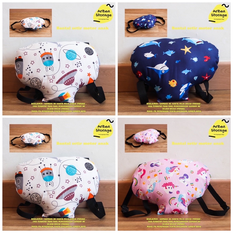 BANTAL SETIR MOTOR ANAK / BANTAL STANG BONCENGAN MOTOR / BANTAL MOTOR hai baby