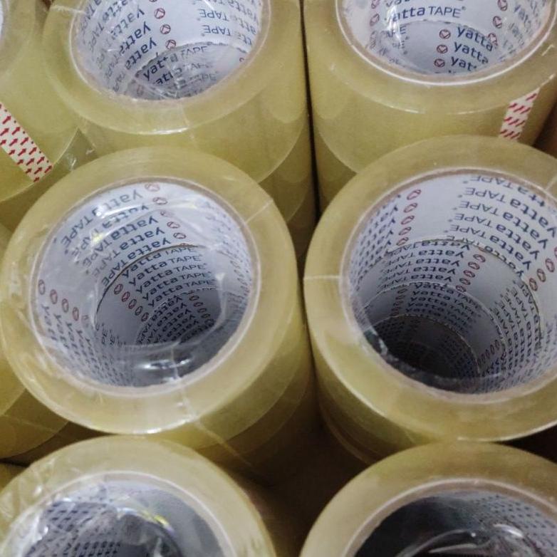 

Hot Sale LAKBAN BENING /COKLAT TEBAL Full 100 YARD isi 6 Rol !