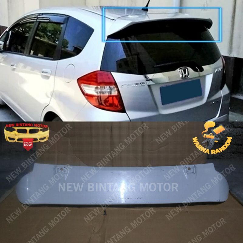 Spoiler bagasi honda jazz ge8 2008 2013 original