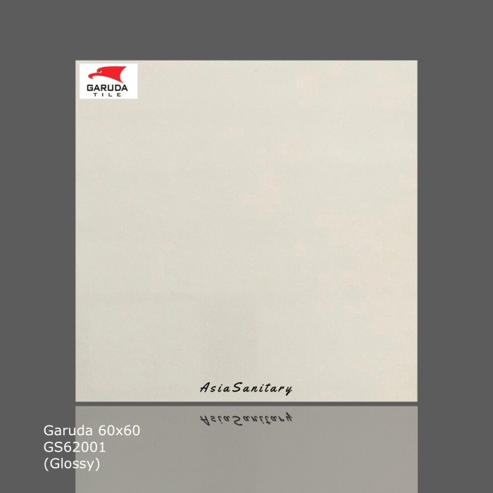 GRANIT GARUDA GS62001 CREAM POLOS KILAP KW1 60X60 KUALITAS TERBAIK