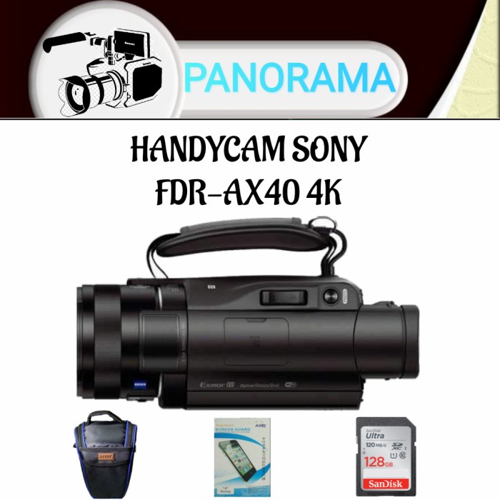 HANDYCAM SONY FDR-AX40 4K / SONY FDR-AX40 4K