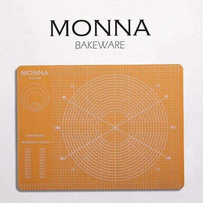 

✅Original Monna Bakeware Pastry Mat 60X45 Cm Terbaru