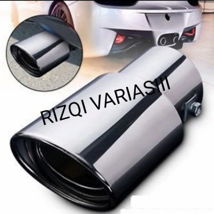 Cod Muffler Ujung Knalpot Pipa Mobil Agya Ayla Stainless Kode Dit089