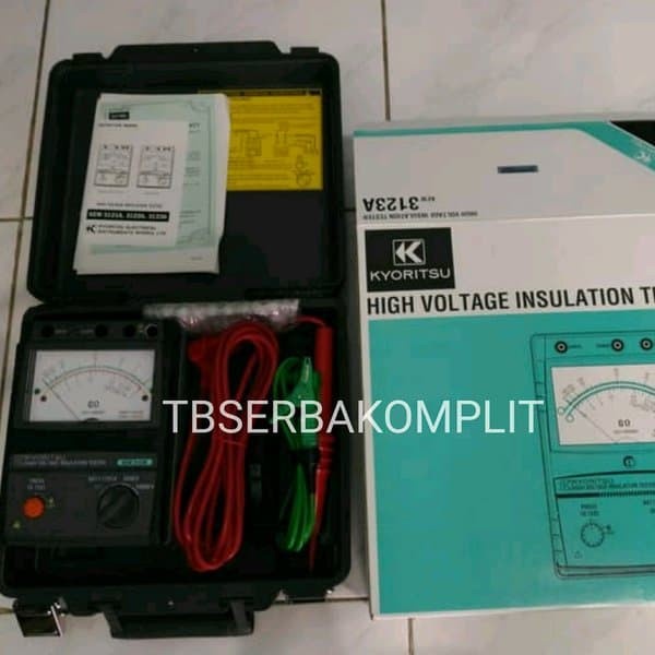 Kyoritsu 3123A 3123 A Voltage Insulation Tester Alat Ukur