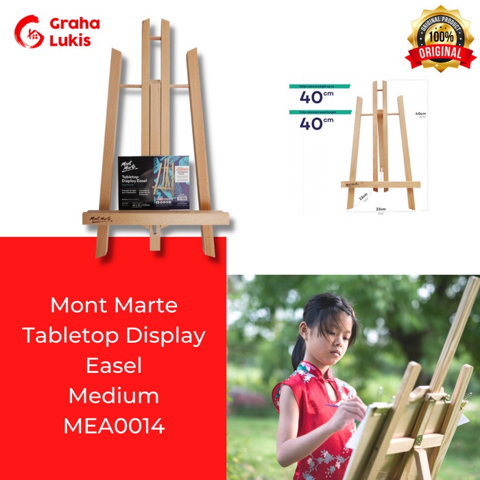 

Terbaru Mont Marte Signature Tabletop Display Easel - Medium Mea0014 Promo Terlaris
