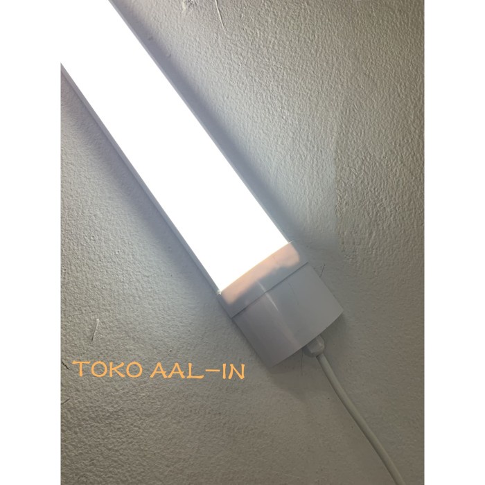 Promo Kap Lampu Tl Led Waterproof 36 Watt Putih Ip65 Outdoor
