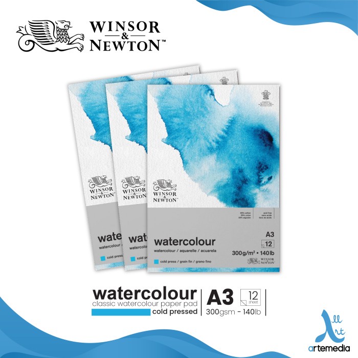 

Promo Kertas Cat Air Winsor & Newton Classic A3 Watercolor Paper