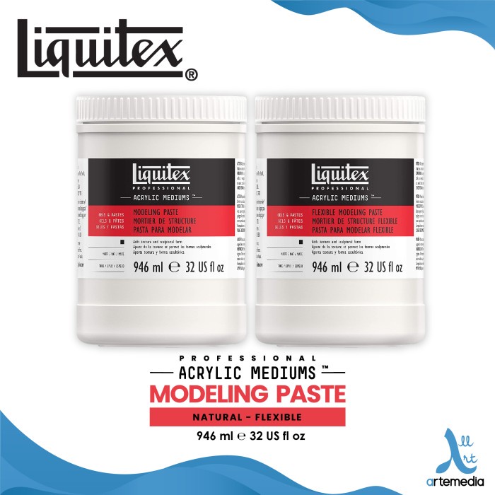 

Masih Ada! Medium Cat Akrilik Liquitex Professional 946Ml Modeling Paste Acrylic