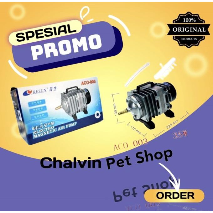 Bagus Pompa Udara Aerator Resun ACO 003 ACO-003