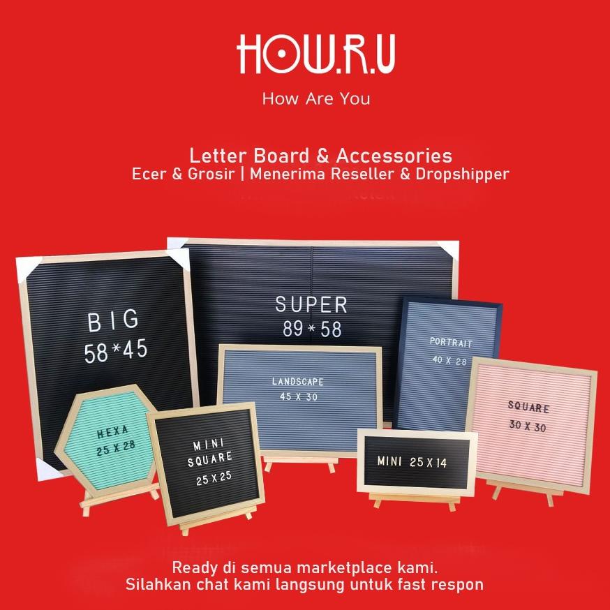 

Miliki HOW.R.U | Hexa Letter Board Sudah Include Huruf / Papan Nama Bayi / Papan Menu / Dekorasi Rumah Viral 28x30 cm ,,