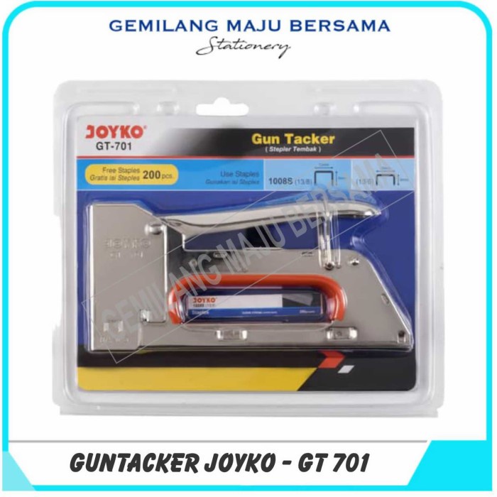 

Terbaru Stapler Guntacker Joyko Gt-701 Promo Terlaris