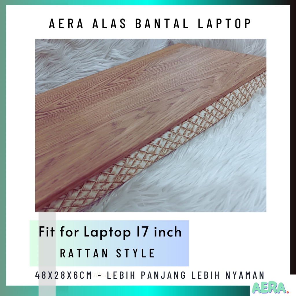 Aera Bantal Laptop 5 In 1 Alas Laptop Anti Panas Meja Bantal Dudukan Laptop Meja Laptop Alas Laptop