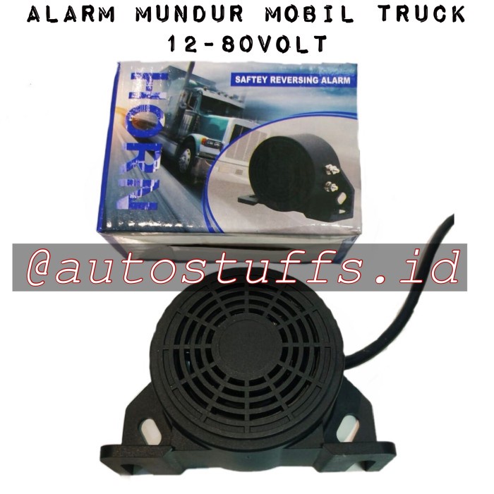 Promo Alarm Mundur Mobil Truck/Alarm Mundur 3 Suara/Alarm Mundur 12-80V++...