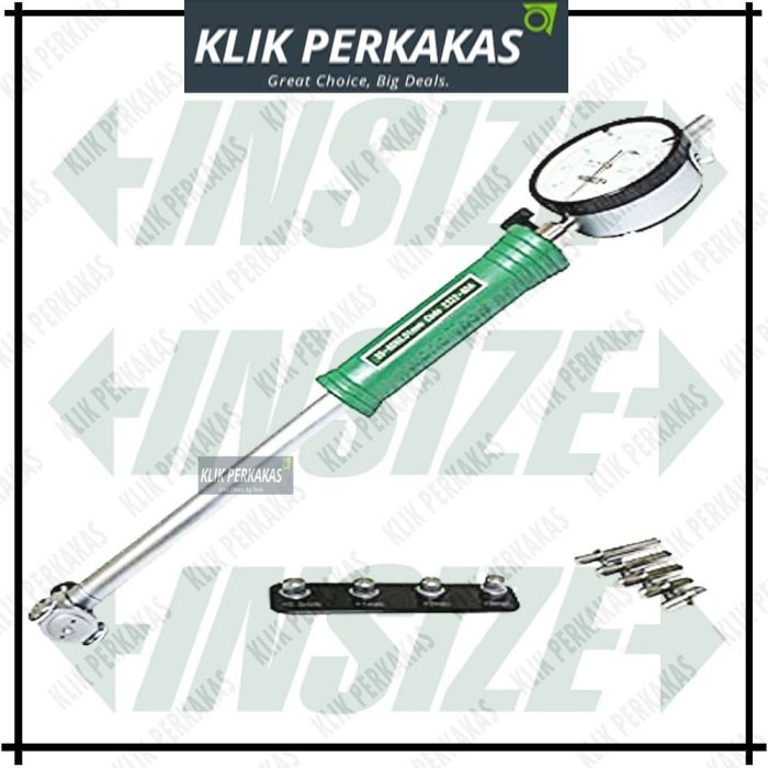 Asli Insize 2322-106A Dial Bore Gauge 50 - 160 Mm - Cylinder Gauge Gage Murah