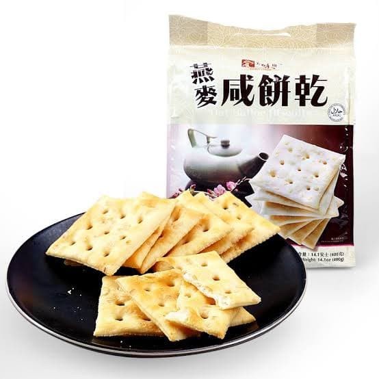 

Yummy House Oat Saline Biscuit 400 Gr