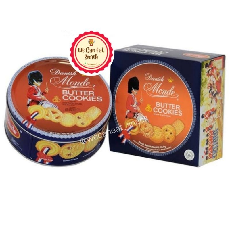 

Biskuit Monde Butter Cookies Legendaris Kaleng 454Gr