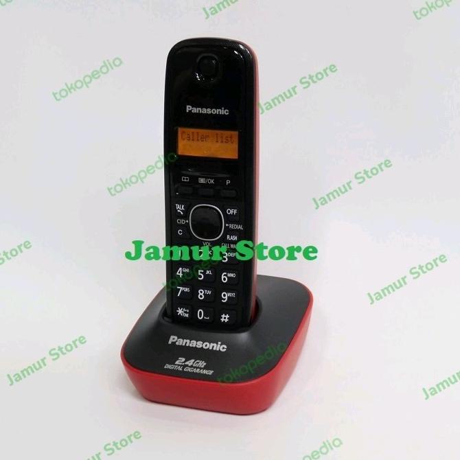 Telepon Wireless Panas0Nic Kx-Tg3311 Cordless Phone Kx-Tg3311 - Merah