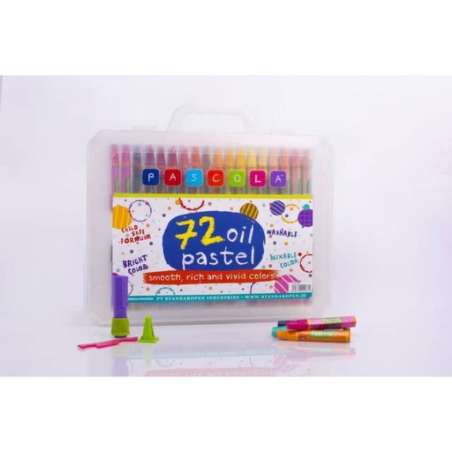

Crayon / Oil Pastel Pascola 72 Warna
