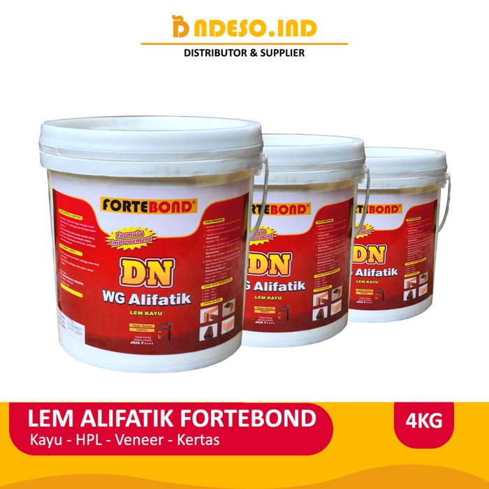 

Lem Kayu Alifatik Fortebond Dn - 4Kg