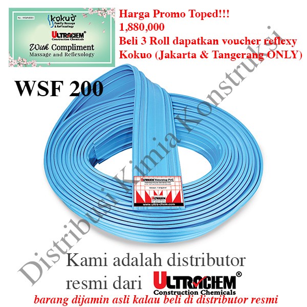 Ready Ultrachem Waterstop PVC WSF 200