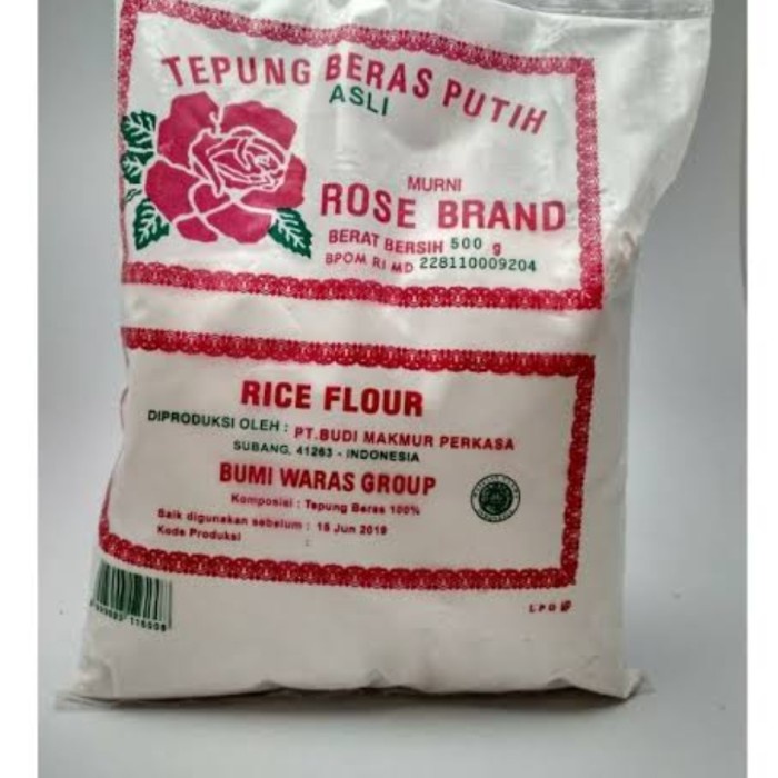 

Price!! Tepung Rose Brand 1 dus 500 gr x 20 pc via