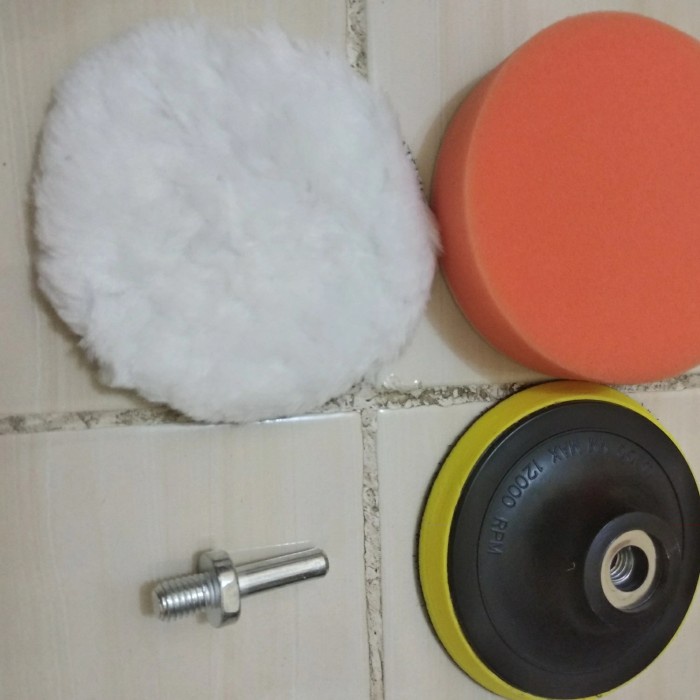 JM- Alat poles bodi kaca mobil motor 4 inch